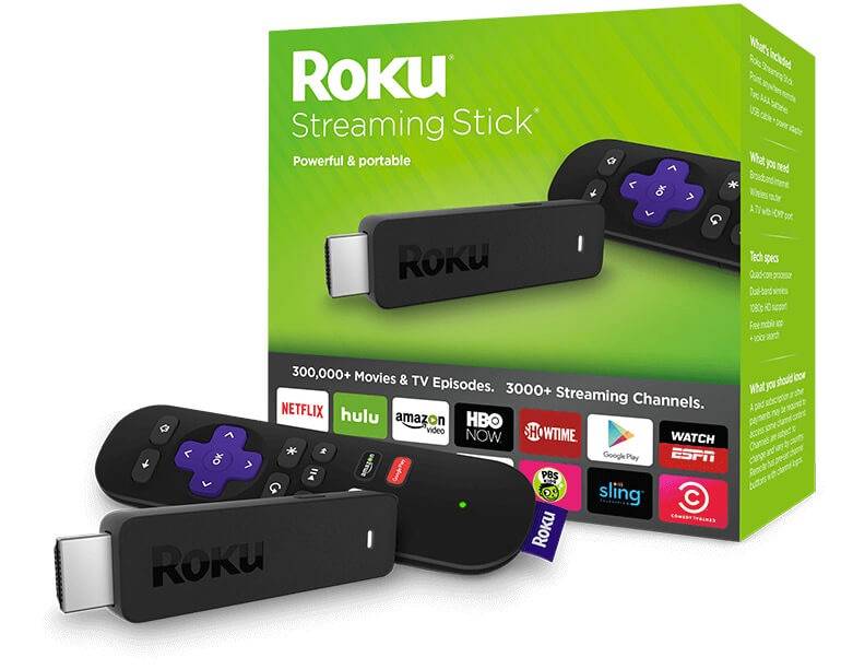 Roku Streaming Stick, Streaming Con Diseño Súper Portátil Con ...